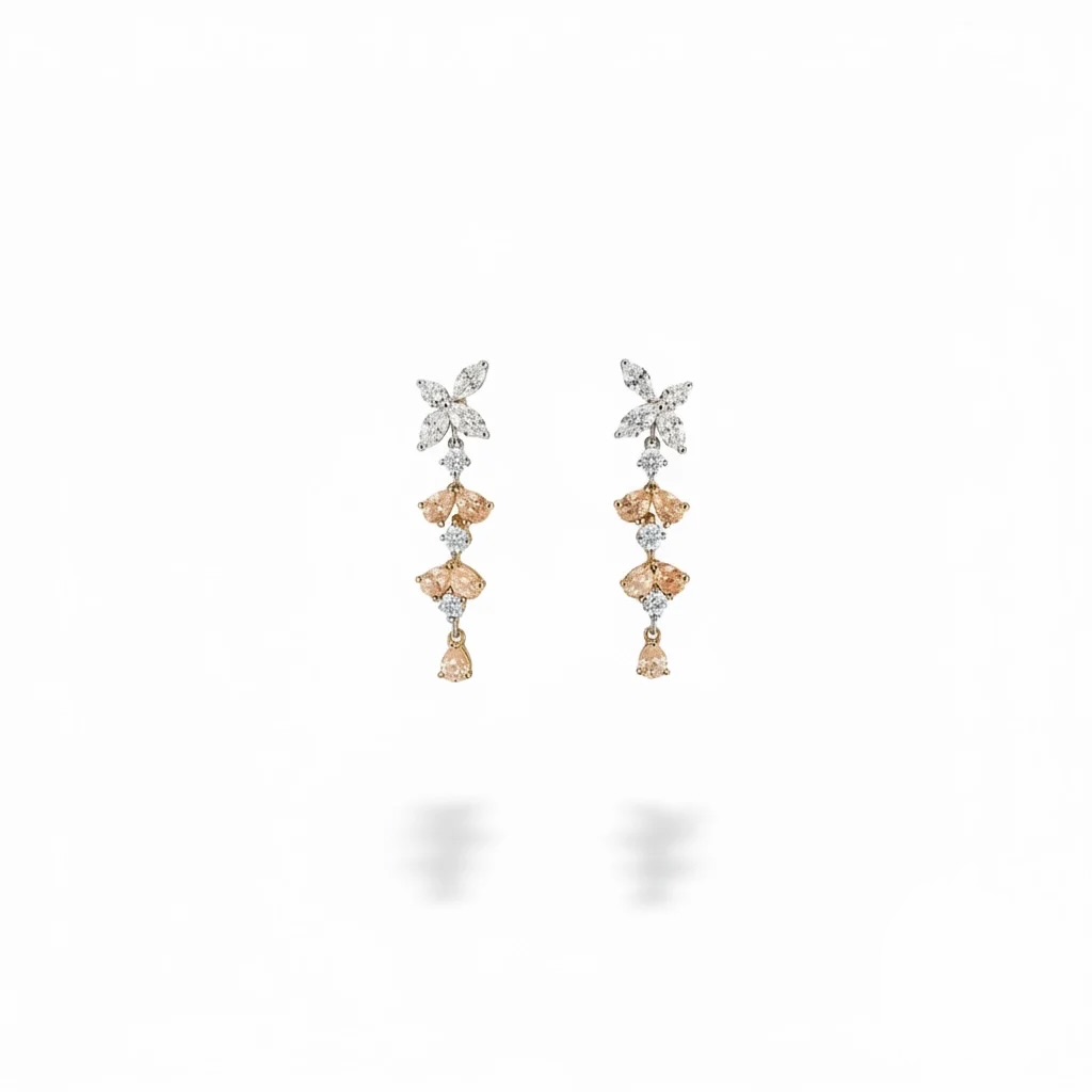 Lab grown Earring
