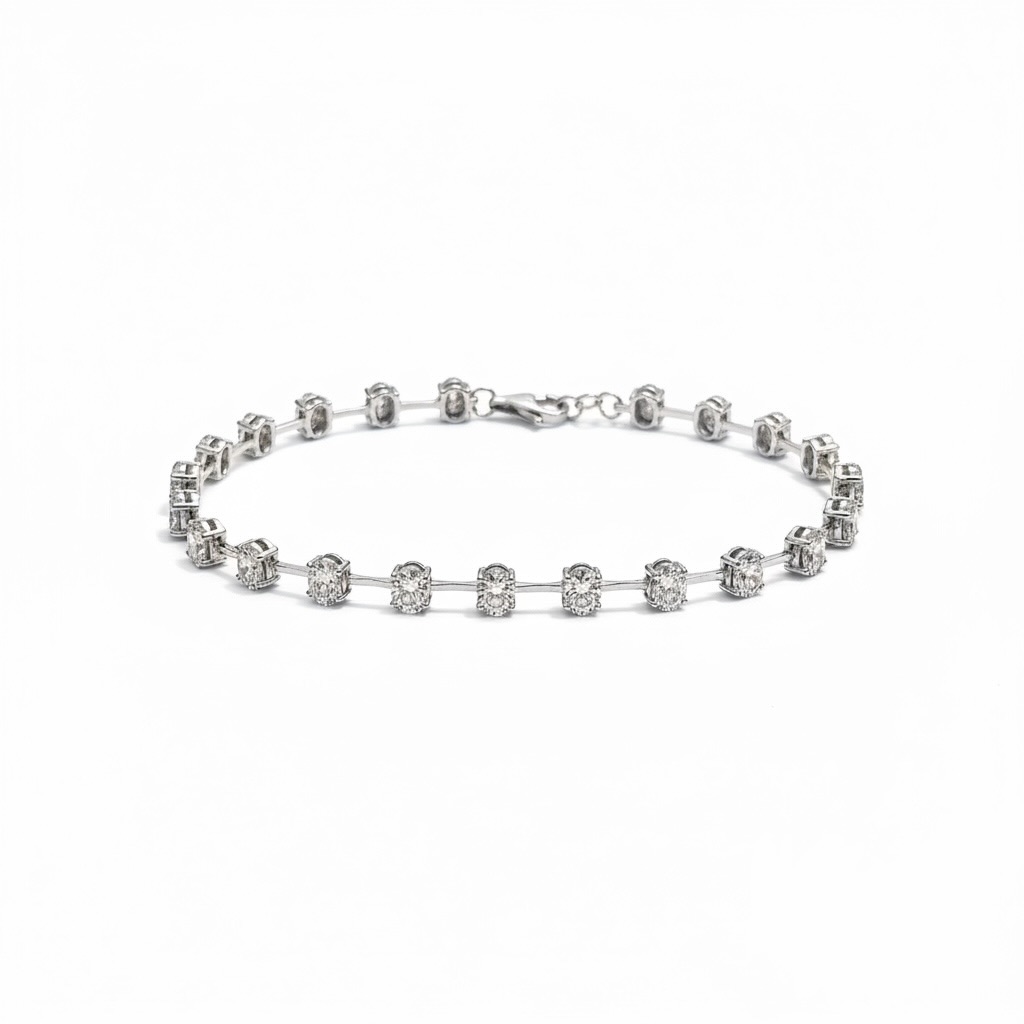 Lab grown Tennis Bracalet