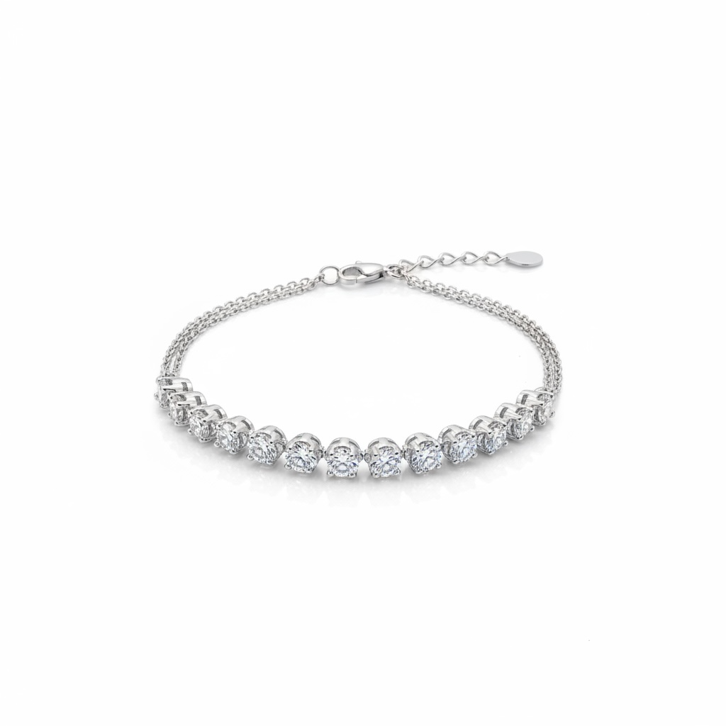 Lab grown Tennis Bracalet