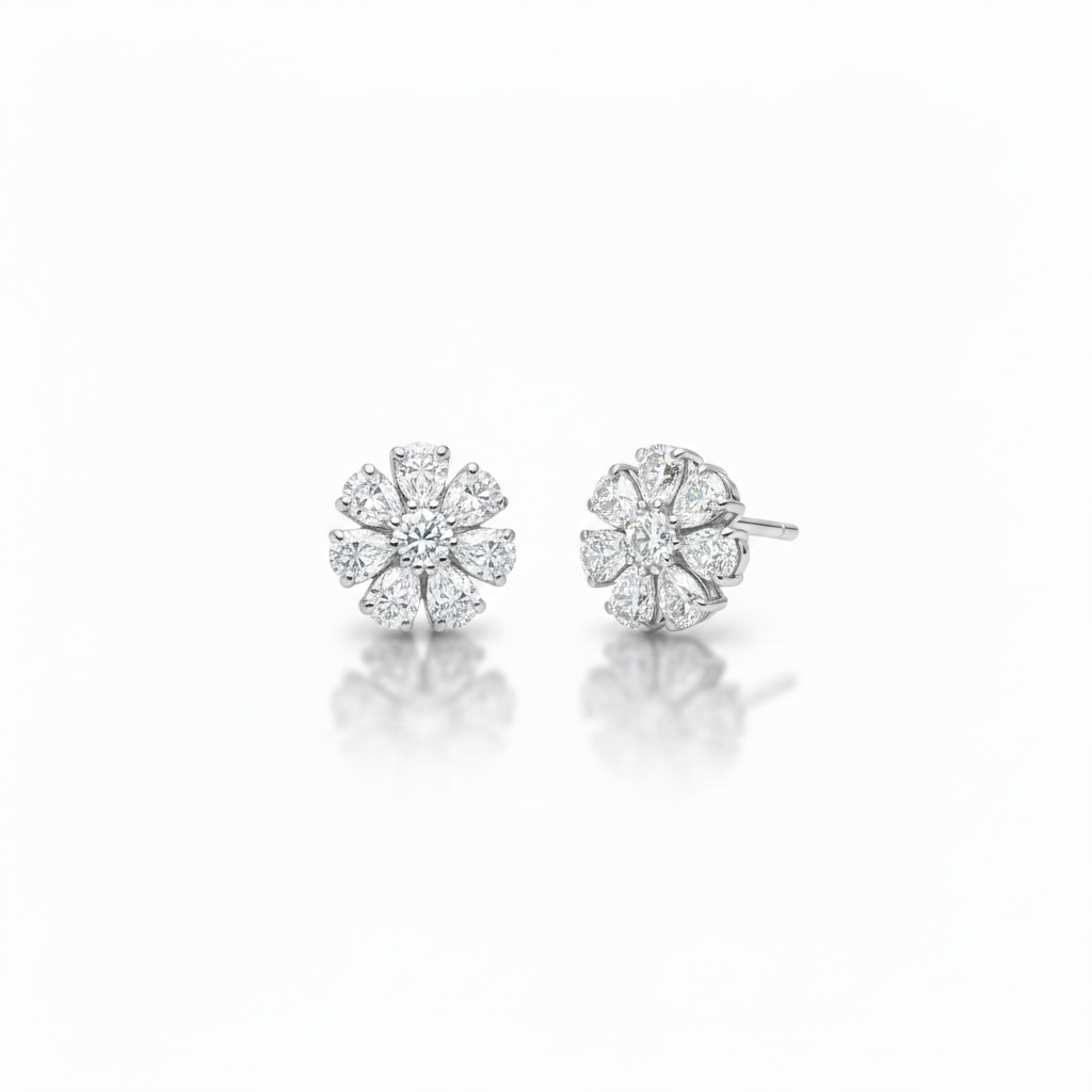Lab grown Earring