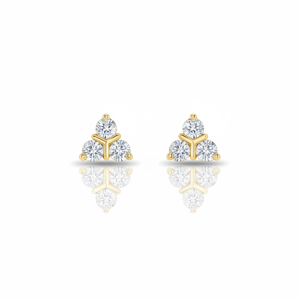 Lab grown Earring