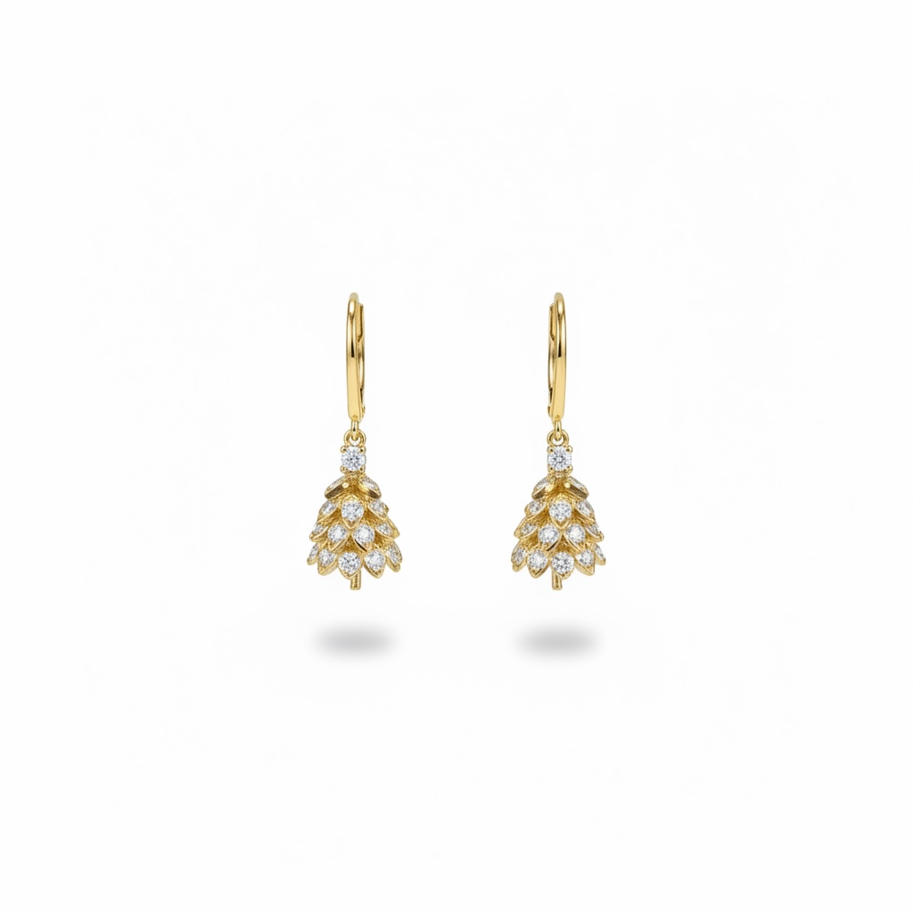 Lab grown Earring