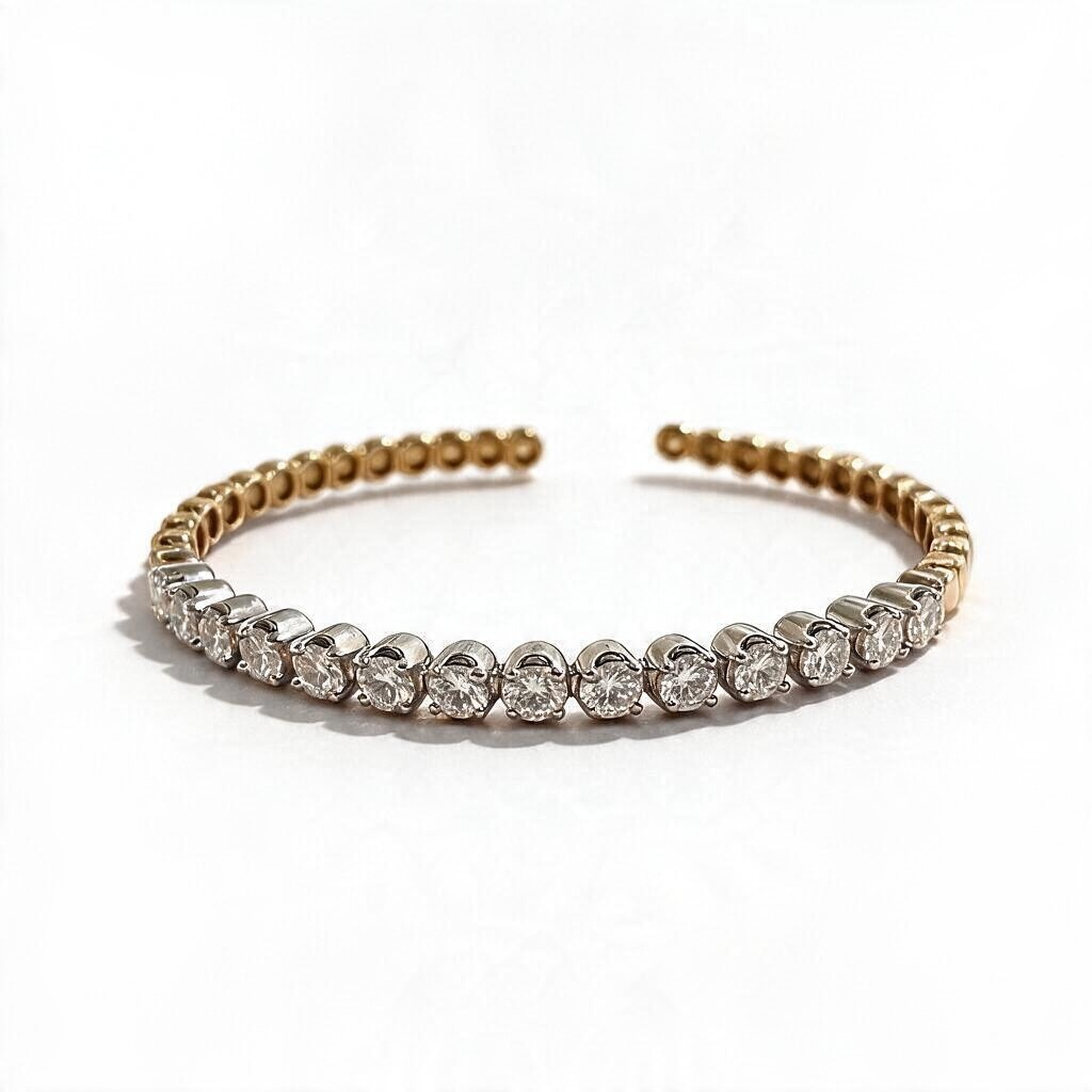Lab grown Bangle