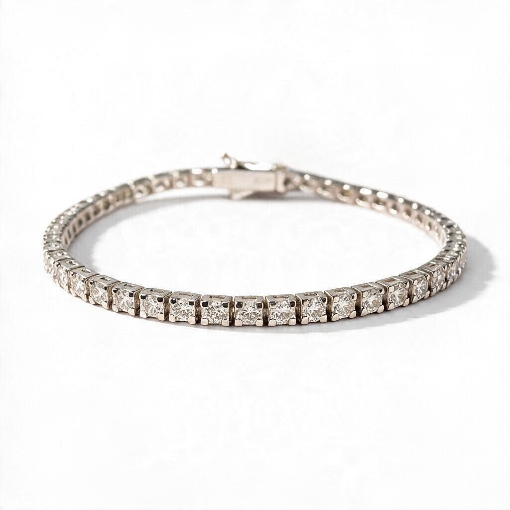 Lab grown Tennis Bracalet