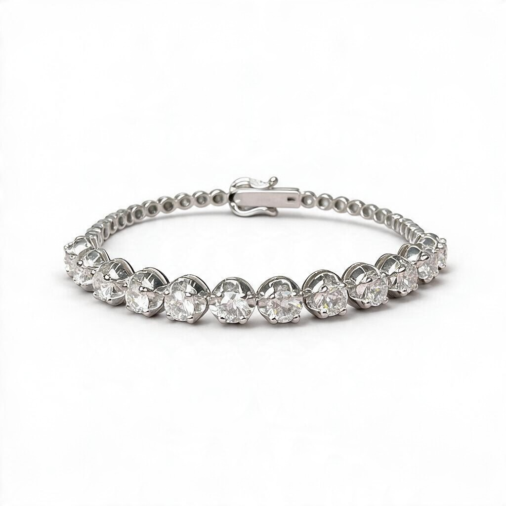 Lab grown Tennis Bracalet