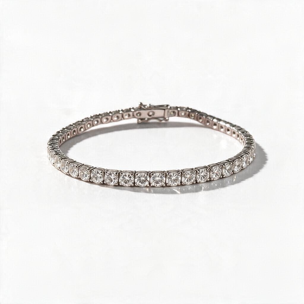 Lab grown Tennis Bracalet
