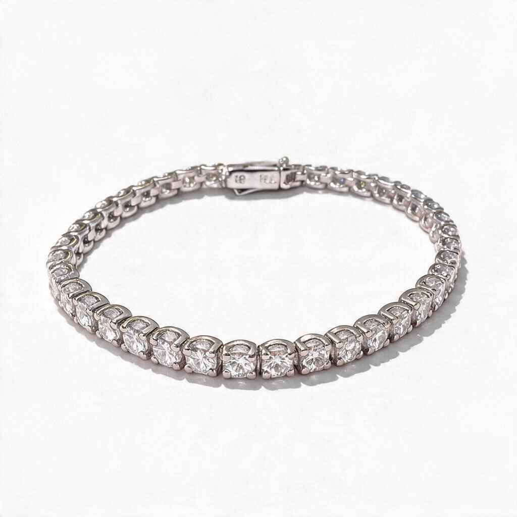 Lab grown Tennis Bracalet