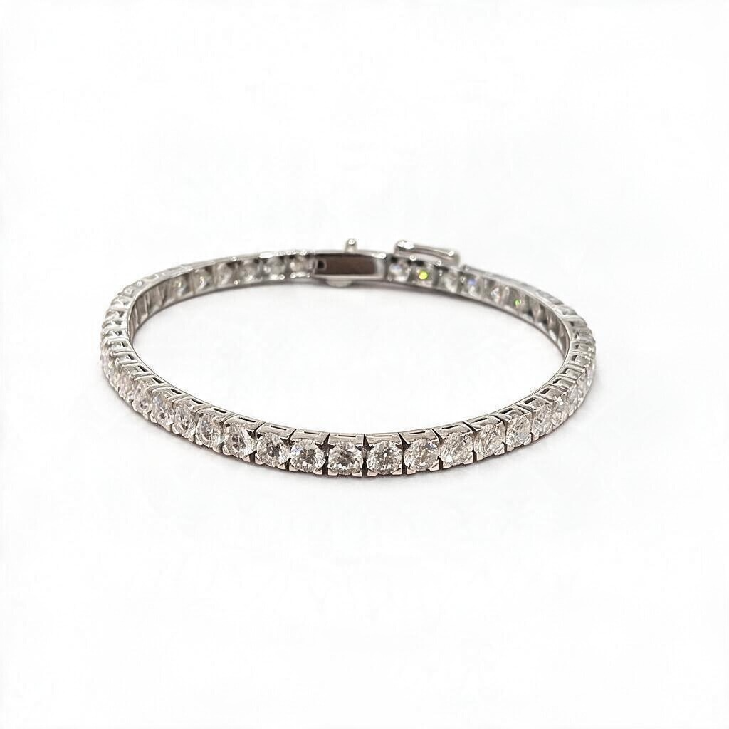 Lab grown Tennis Bracalet