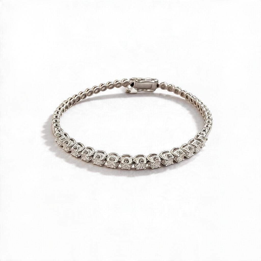 Lab grown Tennis Bracalet